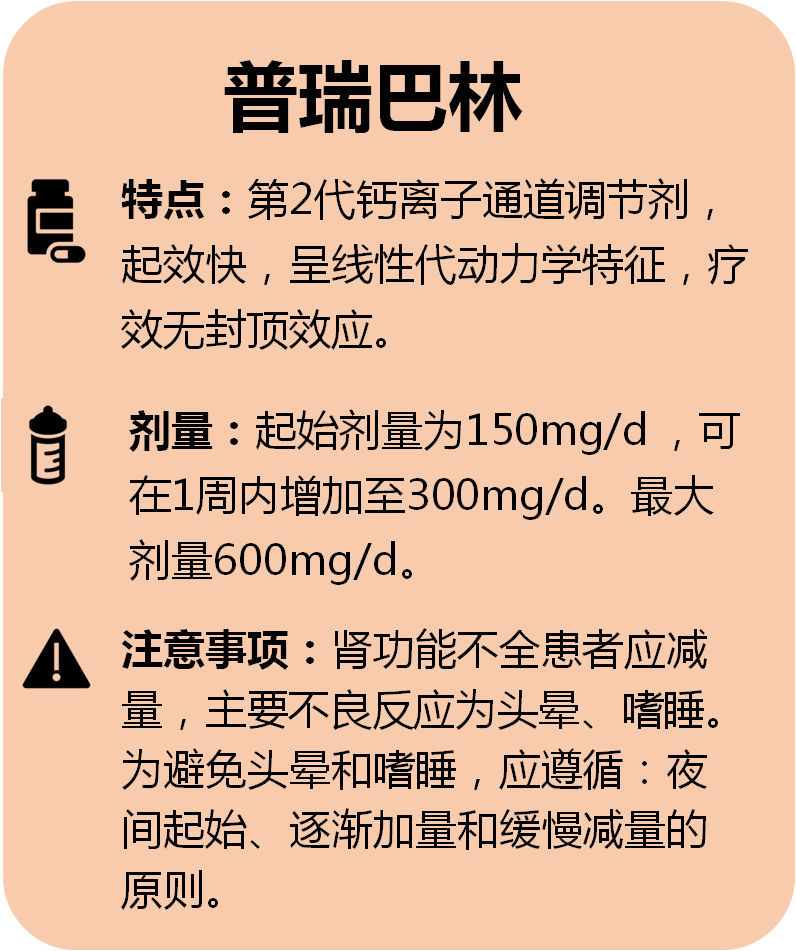 普瑞巴林药物简介