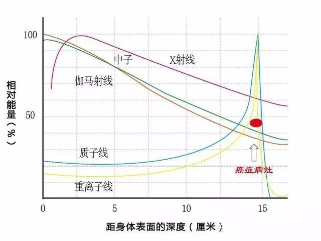 质子治疗的布拉格峰